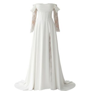 پیراهن ماکسی چکامه سفید