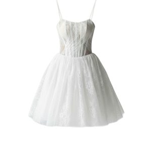 پیراهن فوژان سفید