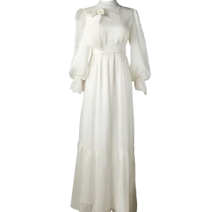 پيراهن ماکسی پونه سفید