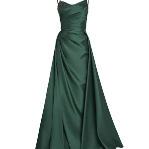 پیراهن دکلته دنباله دار فرشته